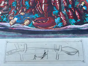 Salvador Dali - Les Cannibalismes de l’Automne. - Les Diners de Gala kopen? Bied vanaf 250!