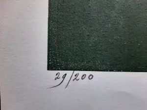 Hannes Postma - zeefdruk, Z.t. (kopje) kopen? Bied vanaf 40!