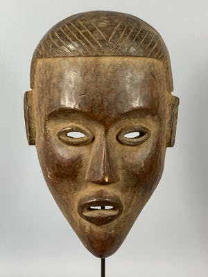 Bakongo - 190819 - Old African Bakongo Mask - Congo. kopen? Bied vanaf 45!