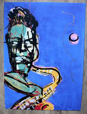 Herman Brood - De band, complete serie van vijf zeefdrukken kopen? Bied vanaf 1500!