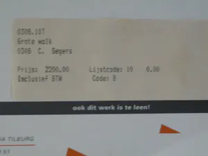 Kees Segers - Grote Wolk kopen? Bied vanaf 40!