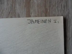 Jan Bernard Meinen - Potlood tekening, Theepot. kopen? Bied vanaf 40!