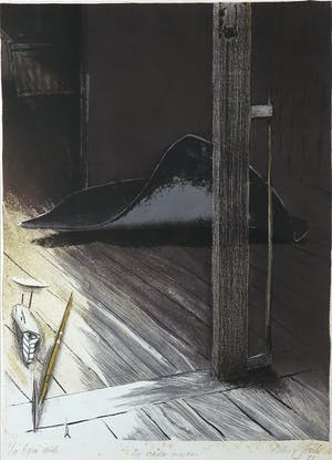 Niet of onleesbaar gesigneerd - Litho, Bij nader inzien - Ingelijst kopen? Bied vanaf 1!
