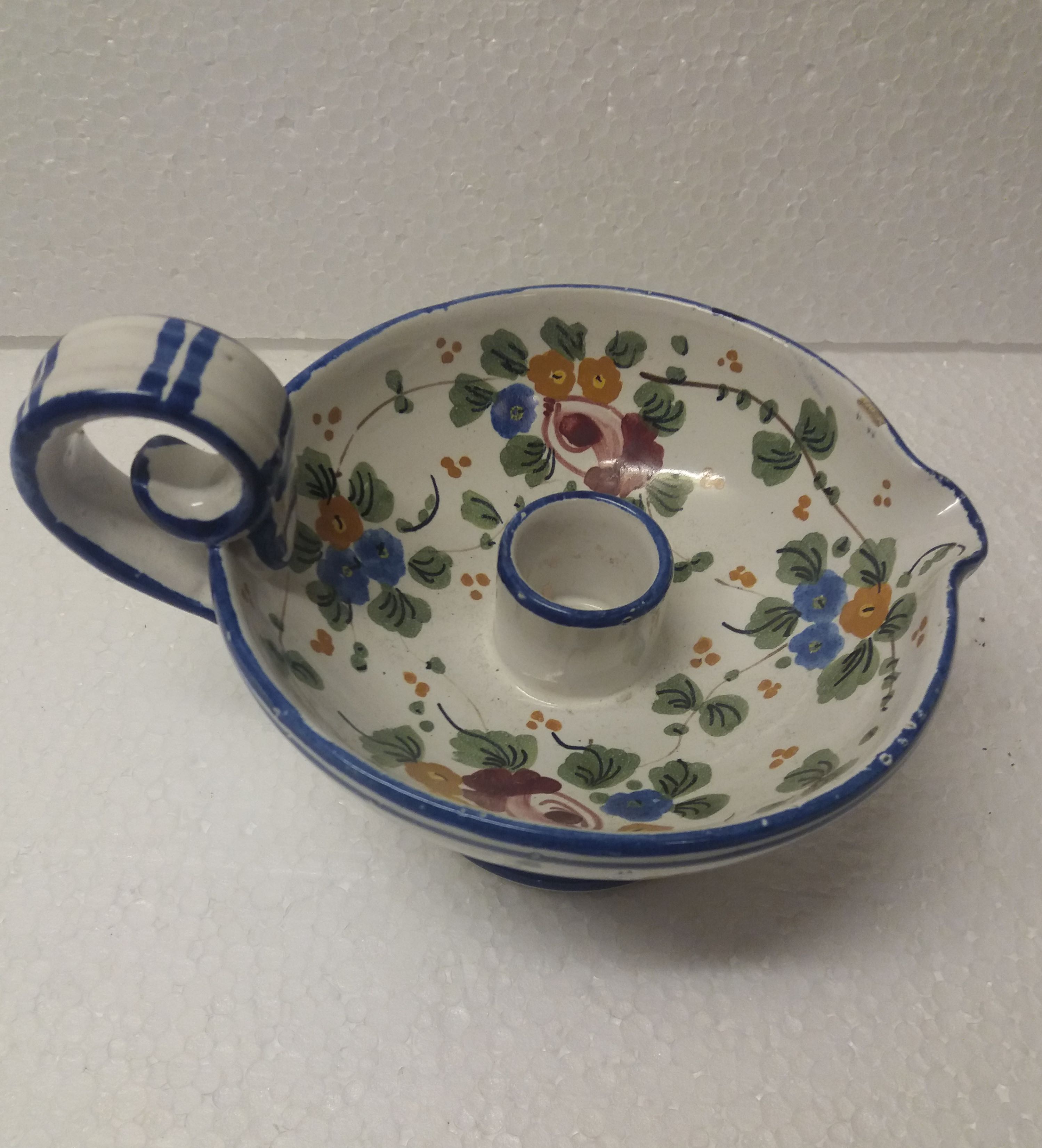 Niet of onleesbaar gesigneerd - Vintage keramische kandelaar houder Castein kopen? Bied vanaf 1!