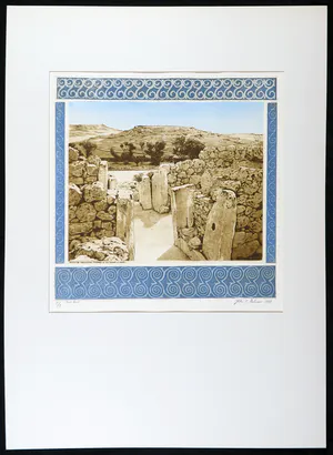 John E. Palmer - Ets, Gantija Megaglitric Temples on the island of Gozo kopen? Bied vanaf 1!