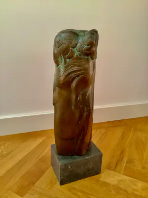 Hank Beelenkamp - Vrouw figuur met bloem kopen? Bied vanaf 1150!