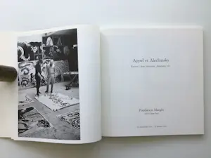 Pierre Alechinsky - 'Middelpunt en kantlijn' + 'Appel et Alechinsky' - 1988 /1982 - Zeer goed kopen? Bied vanaf 70!