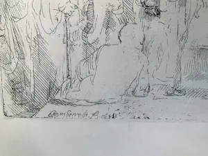 Rembrandt van Rijn - Rembrandt Van Rijn (1606-1669) - Christus onder de schriftgeleerden (1652) kopen? Bied vanaf 75!