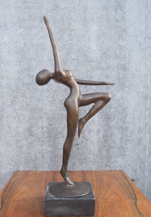Brons (Onbekend) - Dansende vrouw kopen? Bied vanaf 60!