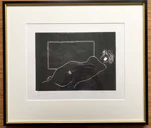 Roger Raveel - litho naakt verkocht voor € 650!