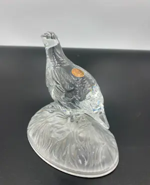 Cristal d’Arques - 2 Cristal D'Arques, Clear Lead Crystal figurines - MINT! kopen? Bied vanaf 25!