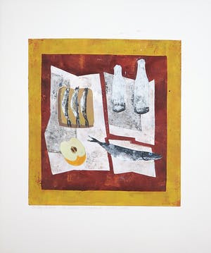 Betty Scheer - Linosnede, De lunch kopen? Bied vanaf 1!