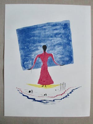 Henk Visch - Litho kopen? Bied vanaf 80!