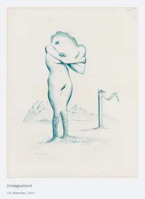 Joop Moesman - Zondagochtend, litho kopen? Bied vanaf 95!