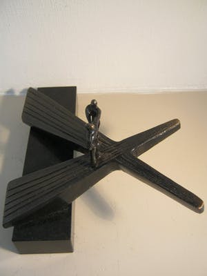 Corry Ammerlaan - Op Scheiding van Wegen - bronzen versie - inclusief certificaat kopen? Bied vanaf 125!