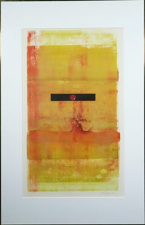 Steve Wood - Monoprint, Z.t. III, Ingelijst (Groot) kopen? Bied vanaf 20!