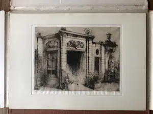 Betsy Westendorp-Osieck - Oude Amsterdamsche tuinhuizen, tien etsen door Betsy Westendorp-Osiek. kopen? Bied vanaf 690!