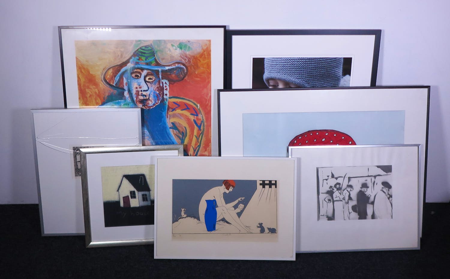 Onbekend - Lot van 7 verschillende werken/lijsten kopen? Bied vanaf 10!