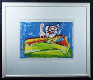 Pieter Defesche - Abstract Mens kopen? Bied vanaf 1!
