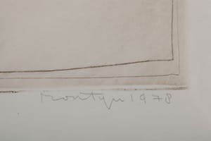 Jan Montyn - Het afgebrokene - 3/10 - 1978 - kleurenets op papier kopen? Bied vanaf 20!