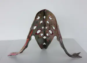 Rene Donders - Sculptuur van messing, Jumping Head kopen? Bied vanaf 150!