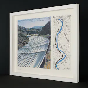 Christo - Gesigneerd »Over The River, Project for the Arkansas River, 1992-2017« kopen? Bied vanaf 590!