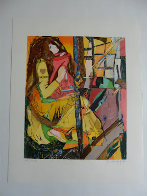 Sandra Jayat - Litho, Titel. CLANDESTINITY OF SOLITUDE (GEHEIME EENZAAMHEID) kopen? Bied vanaf 30!