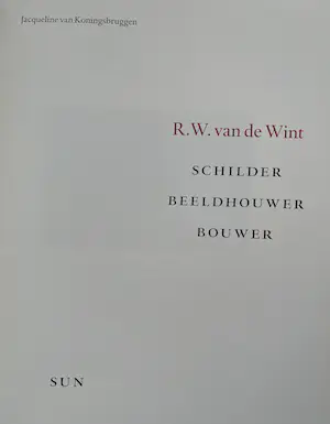 Rudi van de Wint - ECLIPS + BOEK RUDI VAN DE WINT kopen? Bied vanaf 159!
