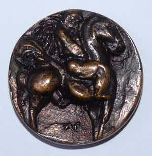 Arthur Spronken - Ruiter te Paard verkocht voor € 125!