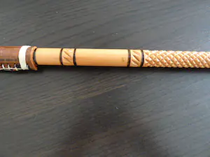 Niet of onleesbaar gesigneerd - Vintage scandinavische wandelstok. kopen? Bied vanaf 1!