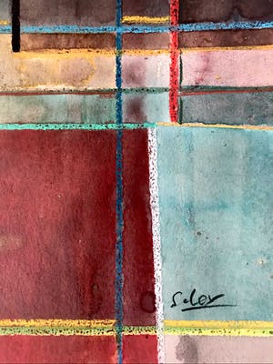 Solex - Abstracticoe - Handgesigneerd kopen? Bied vanaf 70!