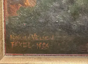 Ad Blok van der Velden - Gele duinbloempjes Texel kopen? Bied vanaf 250!