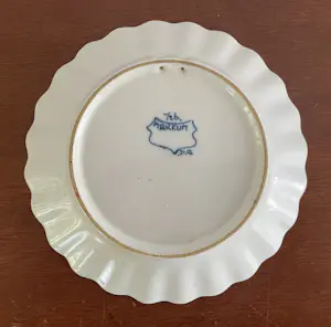 Koninklijke Tichelaar Makkum - Twee Delftsblauwe aardewerken wandbordjes kopen? Bied vanaf 20!