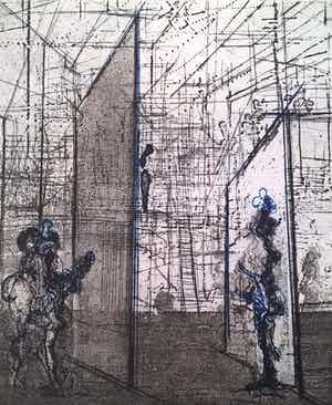 Constant - gesigneerde kleuren ets verkocht voor € 255!