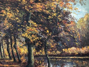 Mia Van Genegen - "Rouge Cloitre" (Vennetje in de Herfst) kopen? Bied vanaf 40!