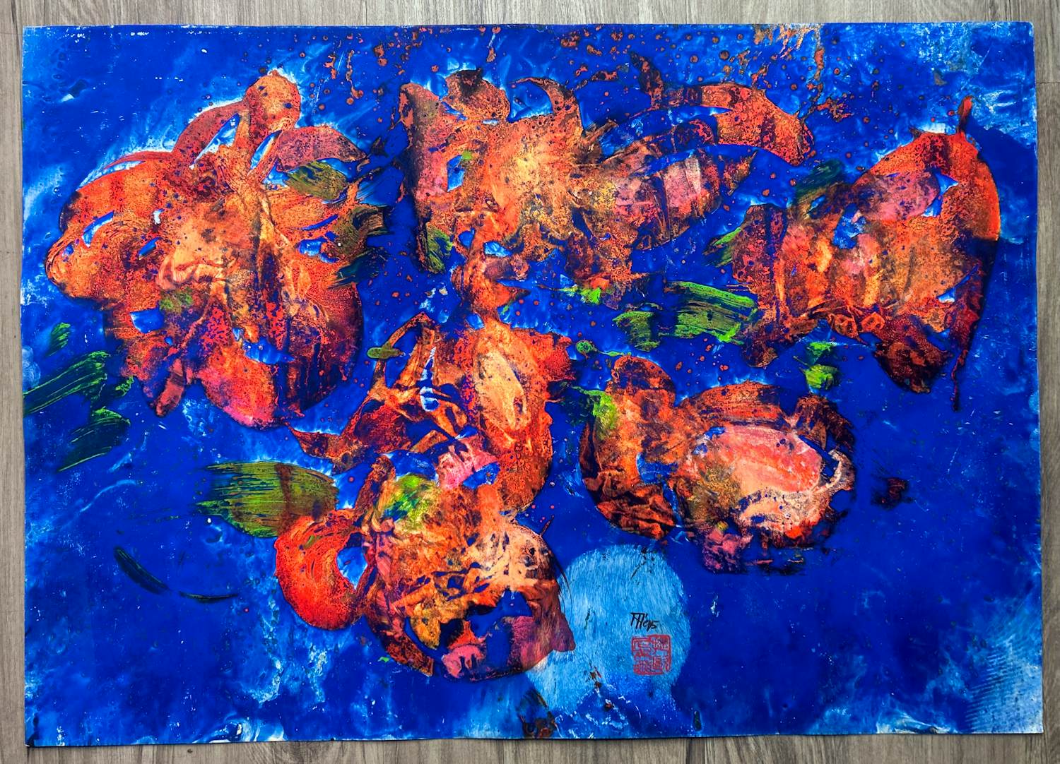 Theo Niermeijer - Zonder titel verkocht voor € 50!