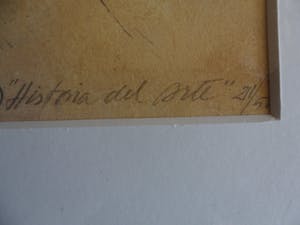 Enric Adsera Riba - 2 Etsen , Titel. Historia del site. mooi ingelijst kopen? Bied vanaf 45!