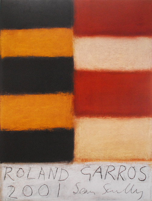 Sean Scully - Kleurenoffset-litho ROLAND GARROS 2001 kaufen? Bieten Sie von 35!