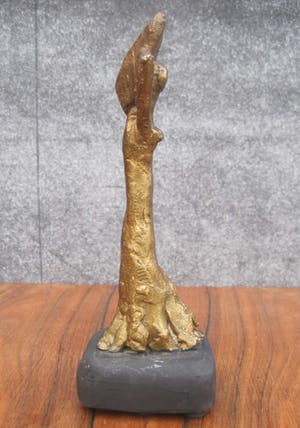 Brons (Onbekend) - Vrouw met hoed. kopen? Bied vanaf 45!