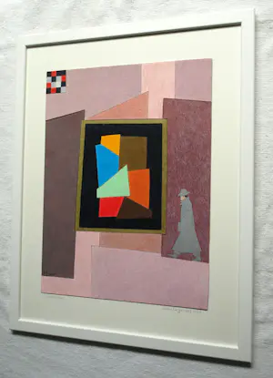 Doorlie Gerdes - Ingelijste potloodtekening , Silverman – 2020 - Lijst, 53 x 43 cm. kopen? Bied vanaf 100!