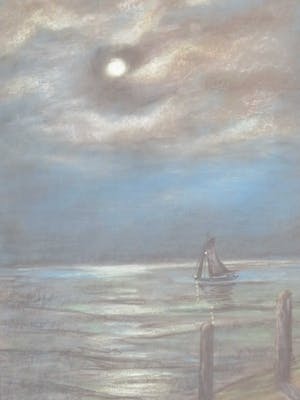 Romke faber - Zeilboot in maannacht kopen? Bied vanaf 1!