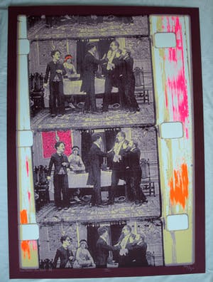 Henk van der Vet - Zeefdruk / Fotografiek , “Charlie Chaplin No III” – gesigneerd - 1988 kopen? Bied vanaf 25!