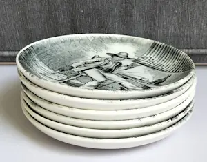 De Sphinx - Set onderzetters/kleine bordjes (6) kopen? Bied vanaf 20!