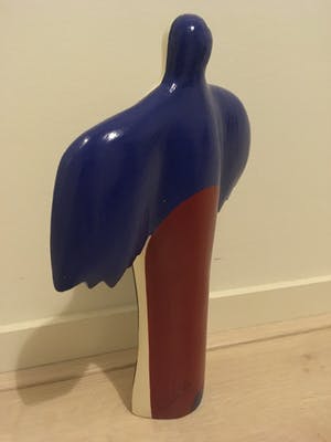 Corneille - Corneille: Beeld van kunsthars - L'oiseau d'amour - 1500 ex. kopen? Bied vanaf 75!