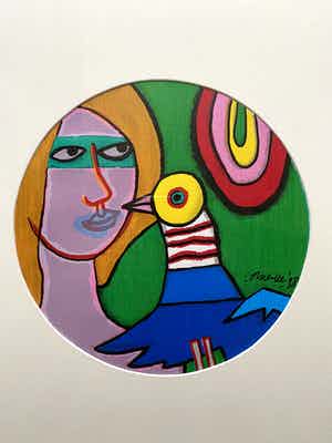 Corneille - Poeme au Soleil verkocht voor € 175!