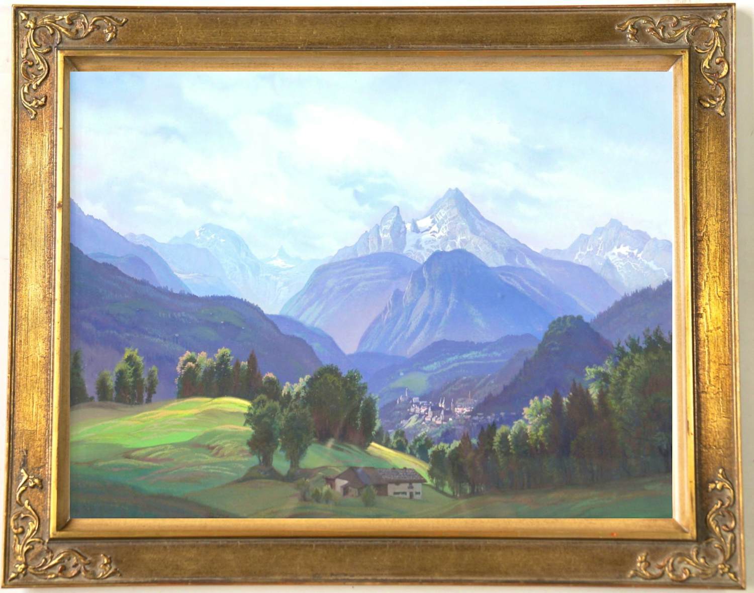 Buy Christian Gotthard Hirsch - Alpen Panorama 1937? Bid from 1290!