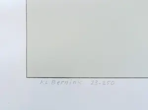 Klaas Bernink - Winter in Twente, zeefdruk (ingelijst) kopen? Bied vanaf 150!