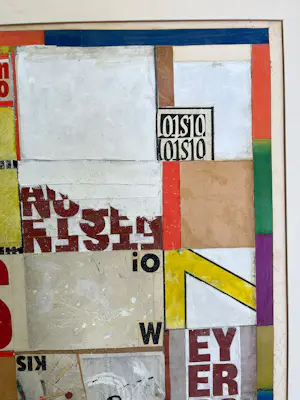 Willy Boers - Zonder titel, collage - 1968 kopen? Bied vanaf 900!