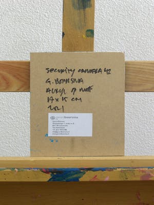 Gerard Boersma - Security Camera 42 (Stilleven van CCTV beveiligingscamera tegen blauwe lucht) kopen? Bied vanaf 75!