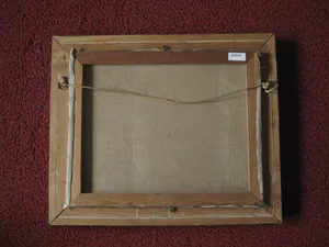 Niet of onleesbaar gesigneerd - Leuk omstreeks 1930 geschilderd olieverf "bloesemtakken en bonbons" " kopen? Bied vanaf 1!